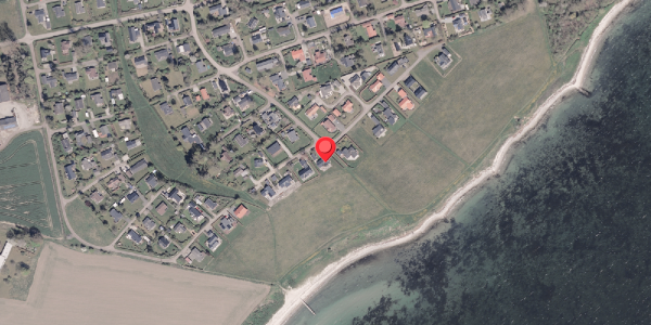 Oversvømmelsesrisiko fra vandløb på Thorasvej 92, 8300 Odder