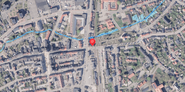 Oversvømmelsesrisiko fra vandløb på Tornøegade 3, st. , 8300 Odder