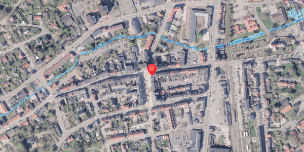 Oversvømmelsesrisiko fra vandløb på Torvet 1, 8300 Odder