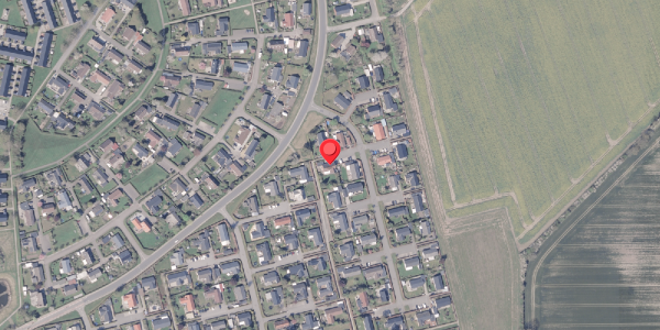 Oversvømmelsesrisiko fra vandløb på Vidtskuevej 6, 8300 Odder