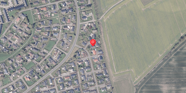 Oversvømmelsesrisiko fra vandløb på Vidtskuevej 9, 8300 Odder