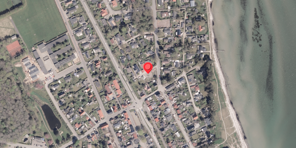 Oversvømmelsesrisiko fra vandløb på Villavej 1, 8300 Odder