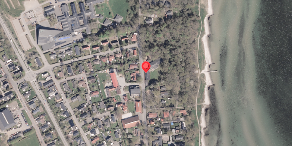 Oversvømmelsesrisiko fra vandløb på Villavej 40, 8300 Odder