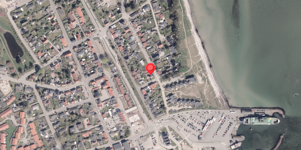 Oversvømmelsesrisiko fra vandløb på Øster Alle 1, . , 8300 Odder