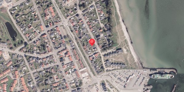 Oversvømmelsesrisiko fra vandløb på Øster Alle 3, . , 8300 Odder