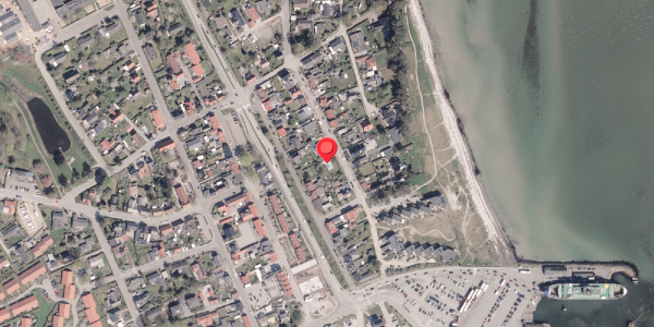 Oversvømmelsesrisiko fra vandløb på Øster Alle 5, 8300 Odder