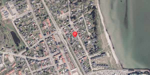 Oversvømmelsesrisiko fra vandløb på Øster Alle 13, 8300 Odder