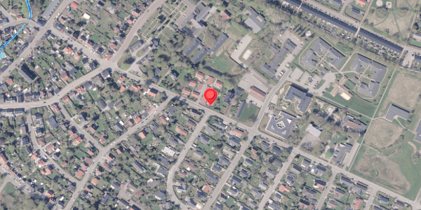 Oversvømmelsesrisiko fra vandløb på Østermarksvej 7H, 8300 Odder