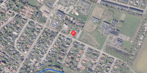 Oversvømmelsesrisiko fra vandløb på Østermarksvej 21, 8300 Odder