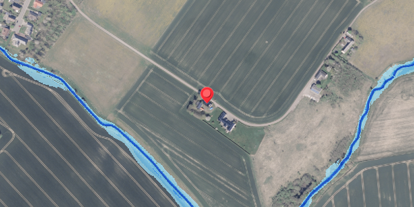 Oversvømmelsesrisiko fra vandløb på Østermarksvej 114, 8300 Odder