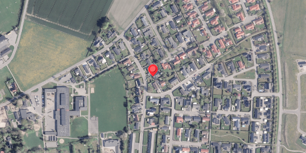 Oversvømmelsesrisiko fra vandløb på Bindeledet 36, 8981 Spentrup
