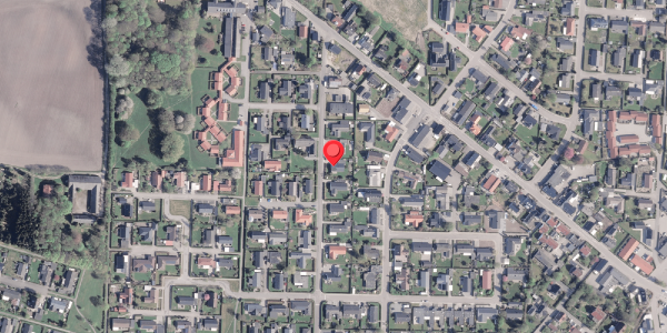 Oversvømmelsesrisiko fra vandløb på Blichersvej 9, . , 8981 Spentrup