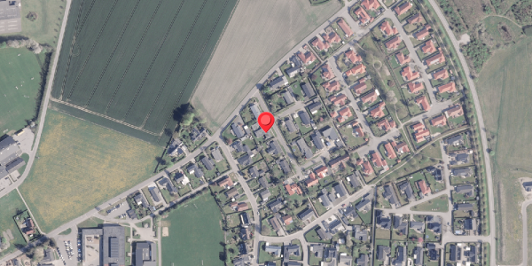 Oversvømmelsesrisiko fra vandløb på Irisvej 4, 8981 Spentrup