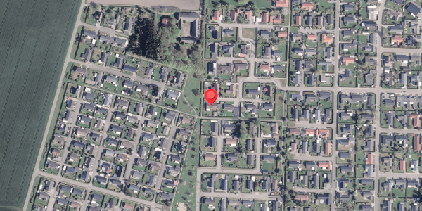 Oversvømmelsesrisiko fra vandløb på Modesvej 17, . , 8981 Spentrup