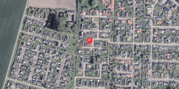 Oversvømmelsesrisiko fra vandløb på Modesvej 21, 8981 Spentrup