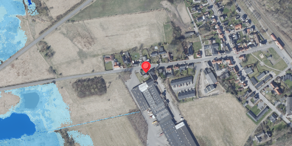 Oversvømmelsesrisiko fra vandløb på Storegade 37, 8990 Fårup
