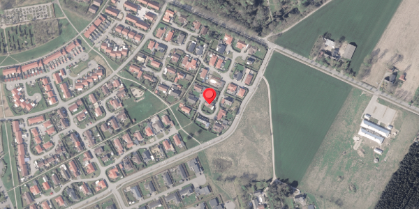 Oversvømmelsesrisiko fra vandløb på Langager 21, 8543 Hornslet