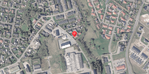 Oversvømmelsesrisiko fra vandløb på Sortevej 21, 8543 Hornslet