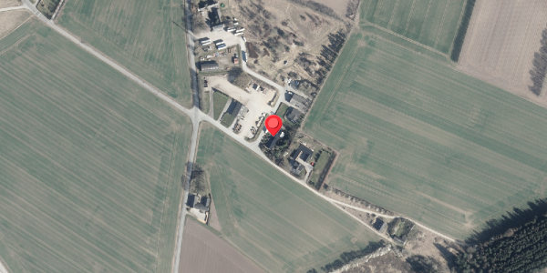 Oversvømmelsesrisiko fra vandløb på Bunkedal 2, 8961 Allingåbro