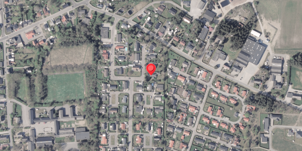 Oversvømmelsesrisiko fra vandløb på Fyrreparken 33, . , 8961 Allingåbro