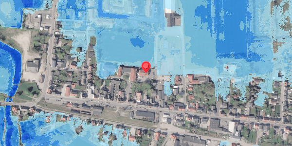 Oversvømmelsesrisiko fra vandløb på Halvej 3, 8961 Allingåbro