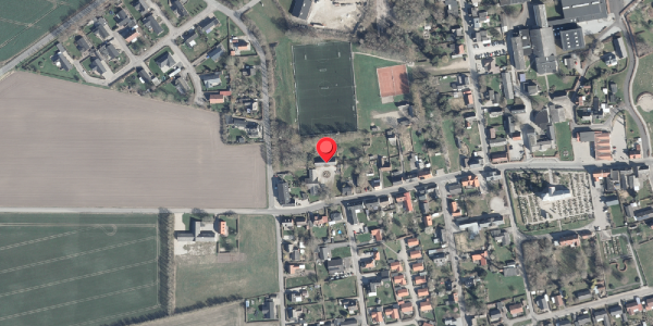 Oversvømmelsesrisiko fra vandløb på Langgade 3, 8961 Allingåbro