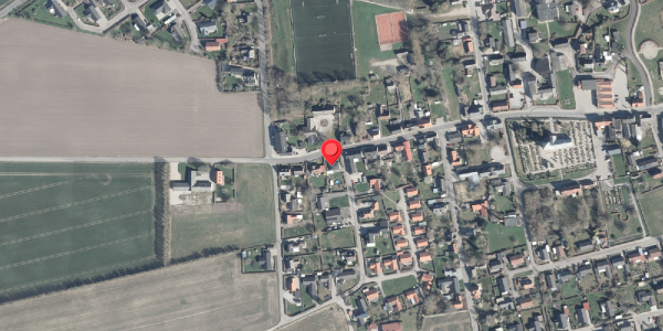 Oversvømmelsesrisiko fra vandløb på Langgade 10, . , 8961 Allingåbro