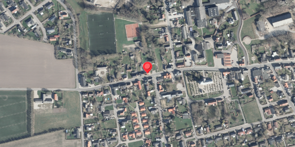 Oversvømmelsesrisiko fra vandløb på Langgade 25, . , 8961 Allingåbro
