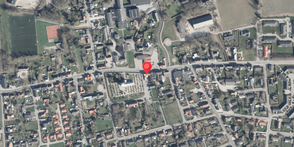Oversvømmelsesrisiko fra vandløb på Langgade 32, . , 8961 Allingåbro