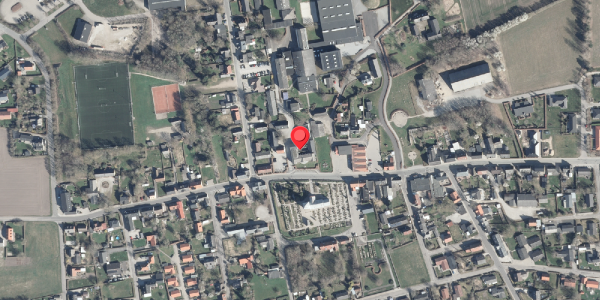 Oversvømmelsesrisiko fra vandløb på Langgade 37, . , 8961 Allingåbro