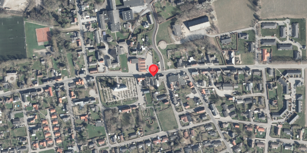 Oversvømmelsesrisiko fra vandløb på Langgade 38, . , 8961 Allingåbro
