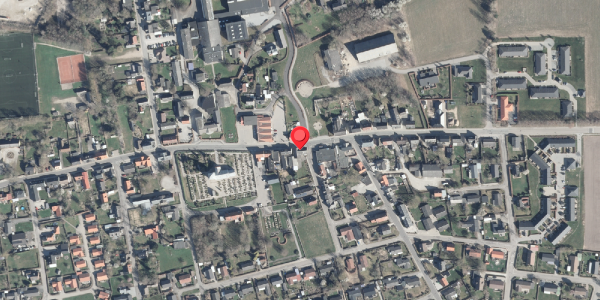 Oversvømmelsesrisiko fra vandløb på Langgade 40, . , 8961 Allingåbro