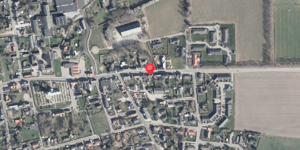 Oversvømmelsesrisiko fra vandløb på Langgade 52, . , 8961 Allingåbro