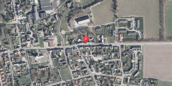 Oversvømmelsesrisiko fra vandløb på Langgade 57, . , 8961 Allingåbro