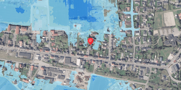 Oversvømmelsesrisiko fra vandløb på Schousgade 4, . , 8961 Allingåbro