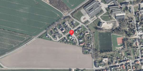Oversvømmelsesrisiko fra vandløb på Solhøj 13, 8961 Allingåbro