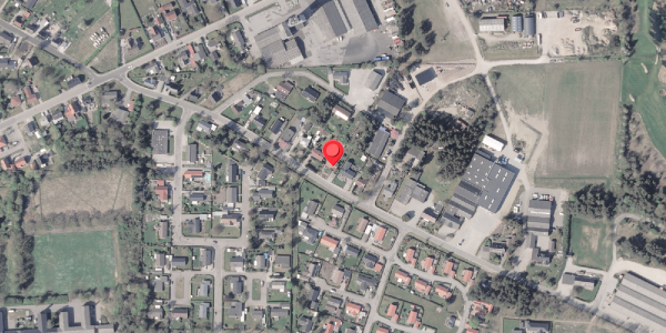 Oversvømmelsesrisiko fra vandløb på Tøjstrupvej 21, 8961 Allingåbro