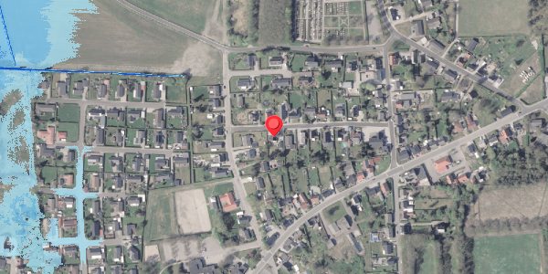 Oversvømmelsesrisiko fra vandløb på Udsigten 13, . , 8961 Allingåbro