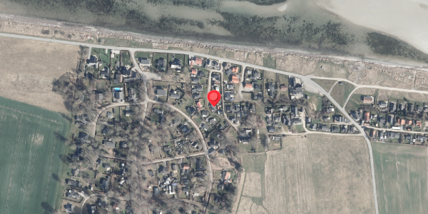 Oversvømmelsesrisiko fra vandløb på Vikkevej 3, 8961 Allingåbro