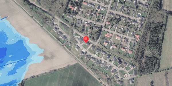 Oversvømmelsesrisiko fra vandløb på Ådalen 3, 8961 Allingåbro