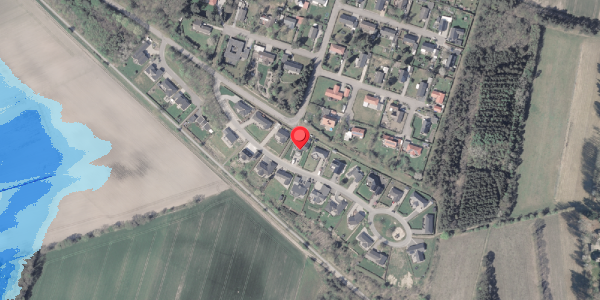 Oversvømmelsesrisiko fra vandløb på Ådalen 7, 8961 Allingåbro