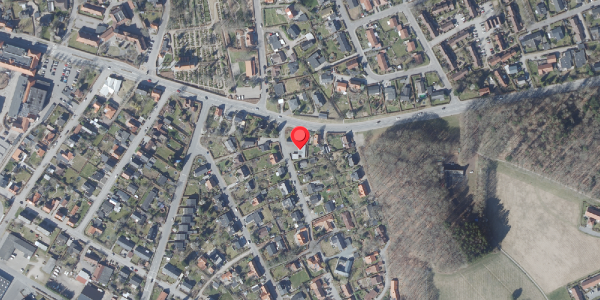 Oversvømmelsesrisiko fra vandløb på Akacievej 1, . , 8680 Ry