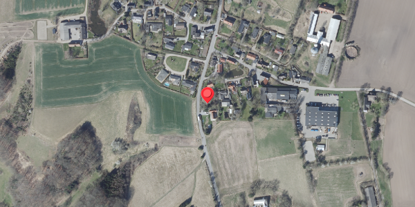Oversvømmelsesrisiko fra vandløb på Alkenvej 21, 8660 Skanderborg