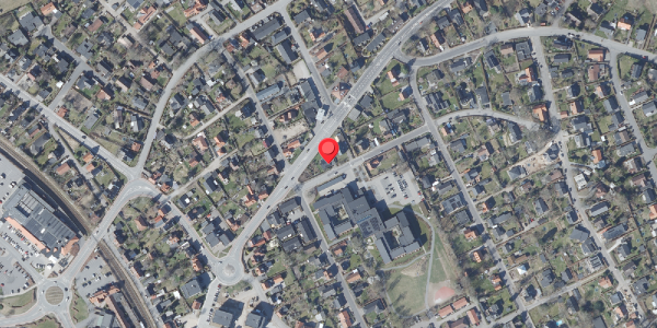 Oversvømmelsesrisiko fra vandløb på Alleen 1A, . , 8680 Ry