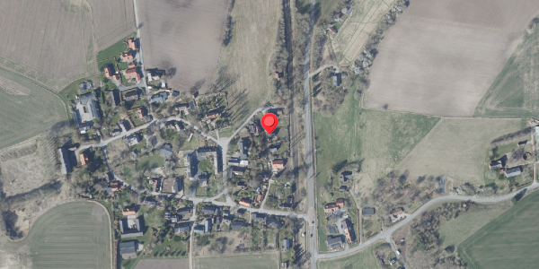 Oversvømmelsesrisiko fra vandløb på Alling Gyde 8B, 8680 Ry