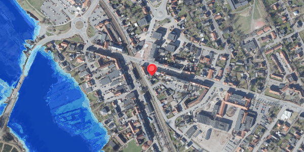 Oversvømmelsesrisiko fra vandløb på Bodalsvej 3, 8680 Ry