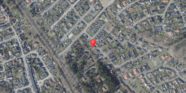 Oversvømmelsesrisiko fra vandløb på Egevej 6A, . , 8680 Ry