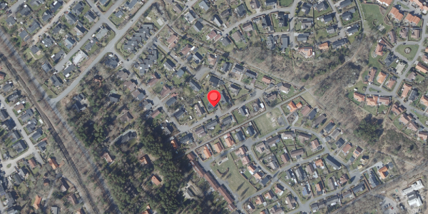 Oversvømmelsesrisiko fra vandløb på Egevej 13, 8680 Ry