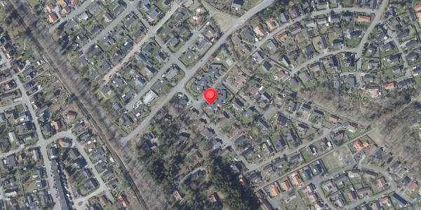 Oversvømmelsesrisiko fra vandløb på Egevej 33, . , 8680 Ry