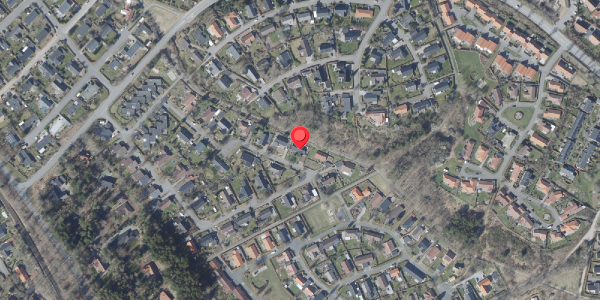 Oversvømmelsesrisiko fra vandløb på Egevej 36, 8680 Ry